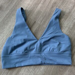 Lululemon Align V Neck Bra, Oasis Blue